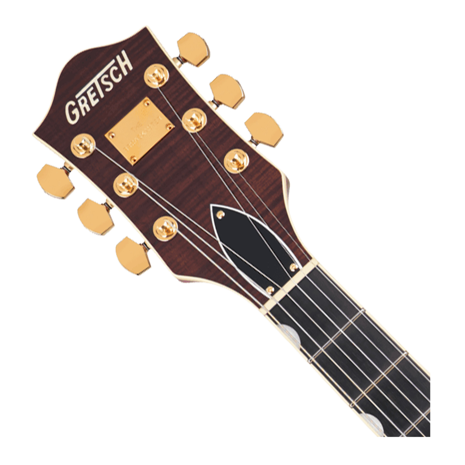 Used Gretsch Broadkaster LX Figured CB w/ String-Thru Bigsby – Bourbon Stain