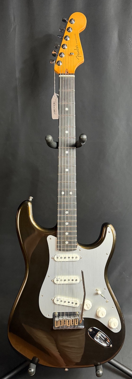 Fender American Ultra II Stratocaster Electric Guitar Texas Tea Finish w/ OHSC