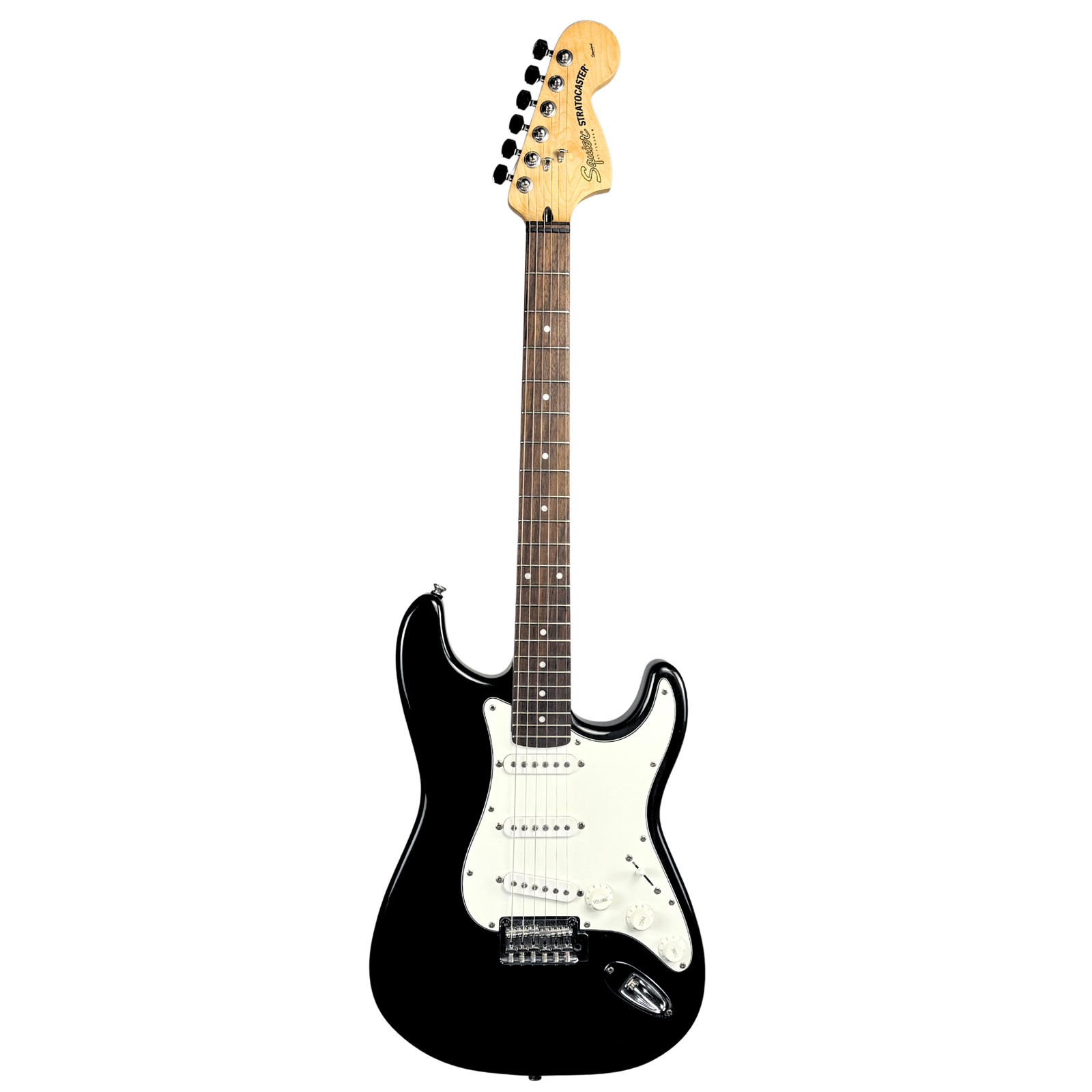 Squier by Fender Standard Stratocaster Black W/HSC (Used)