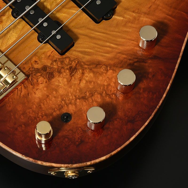 Exotic Wood Custom Momose MPJ-EWC-AC CP ASH SP26 WG CS-NB Cherry Sunburst