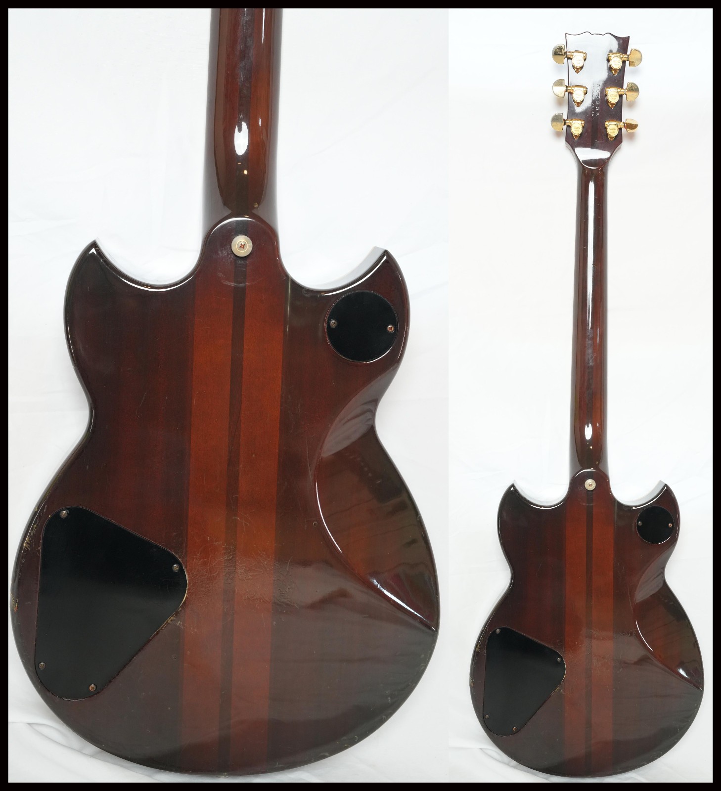 YAMAHA SG1500 Brown, 1980s mid-range model, made in Japan, vintage.