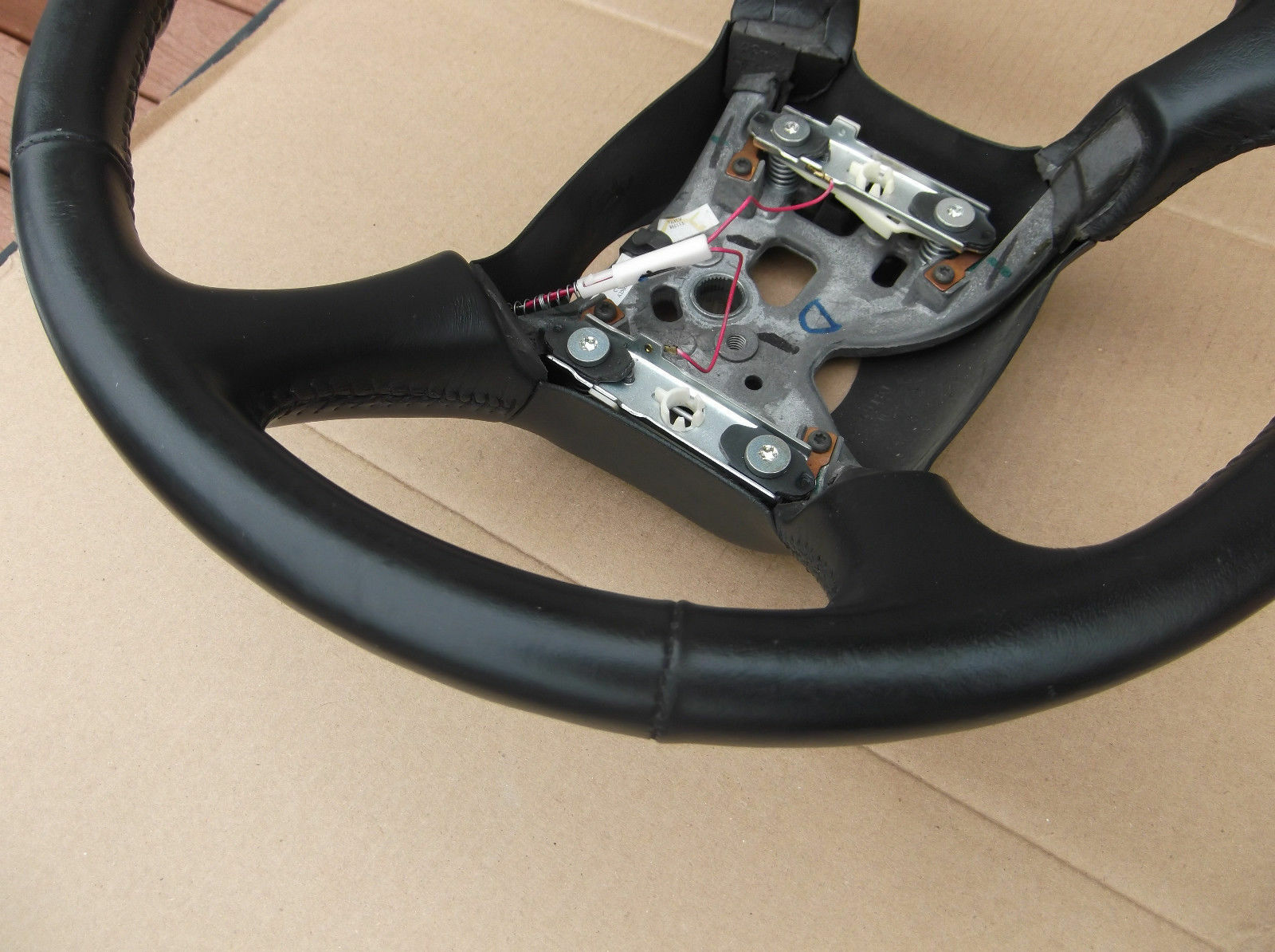 ⭐ 1999-2002 Chevrolet CHEVY Silverado GMC Sierra Steering Wheel Leather 1500 HD