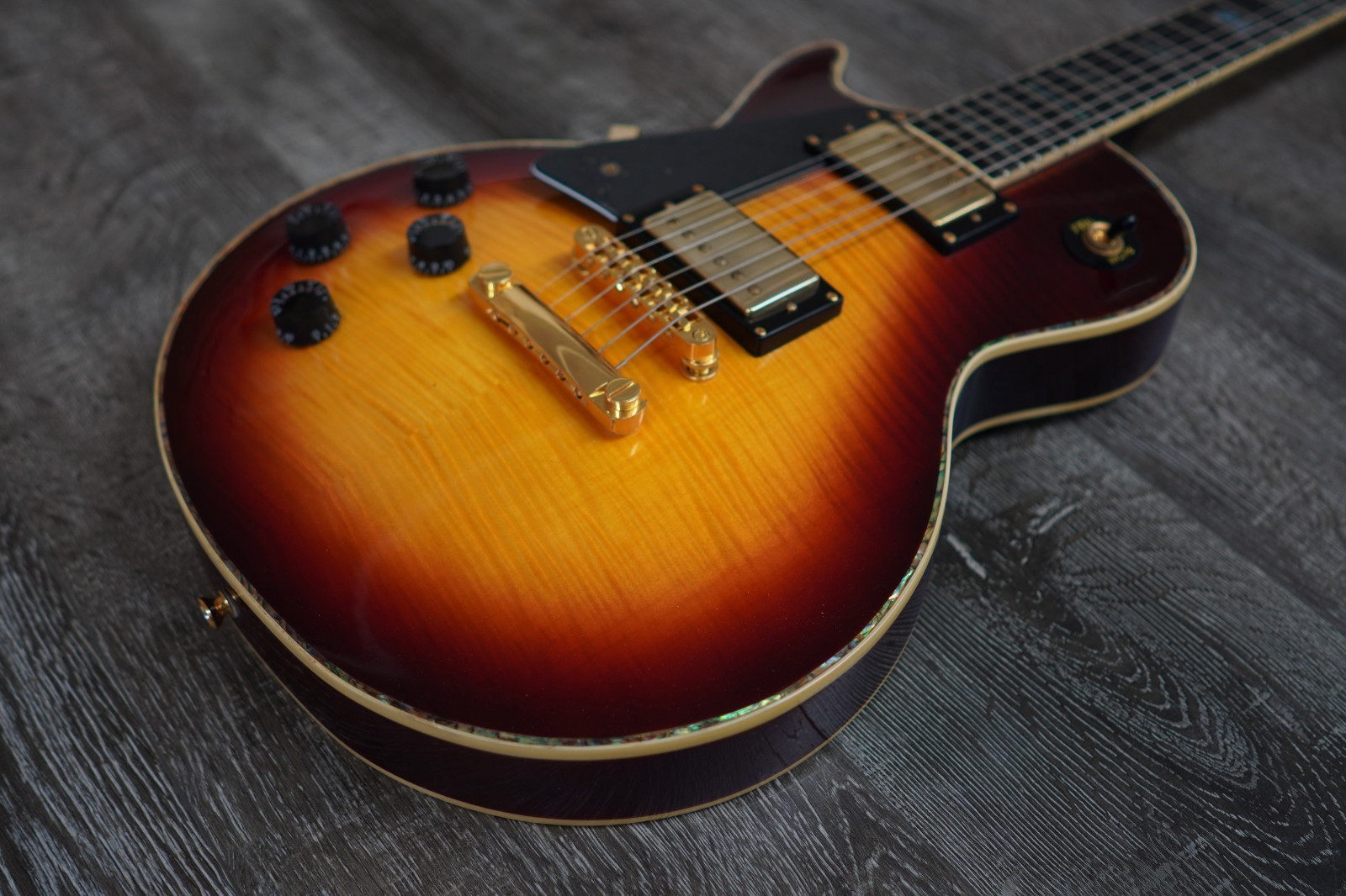 AIO SC77 Electric Guitar TSB left-handed