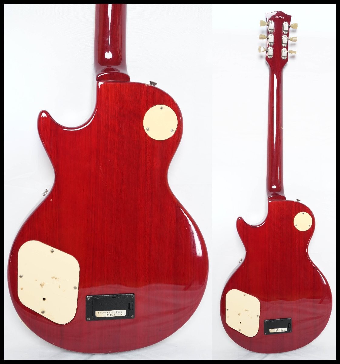 Electric Guitar Burny RLG-55S 2002 Vintage Cherry Sunburst Japan S/N FG02080875