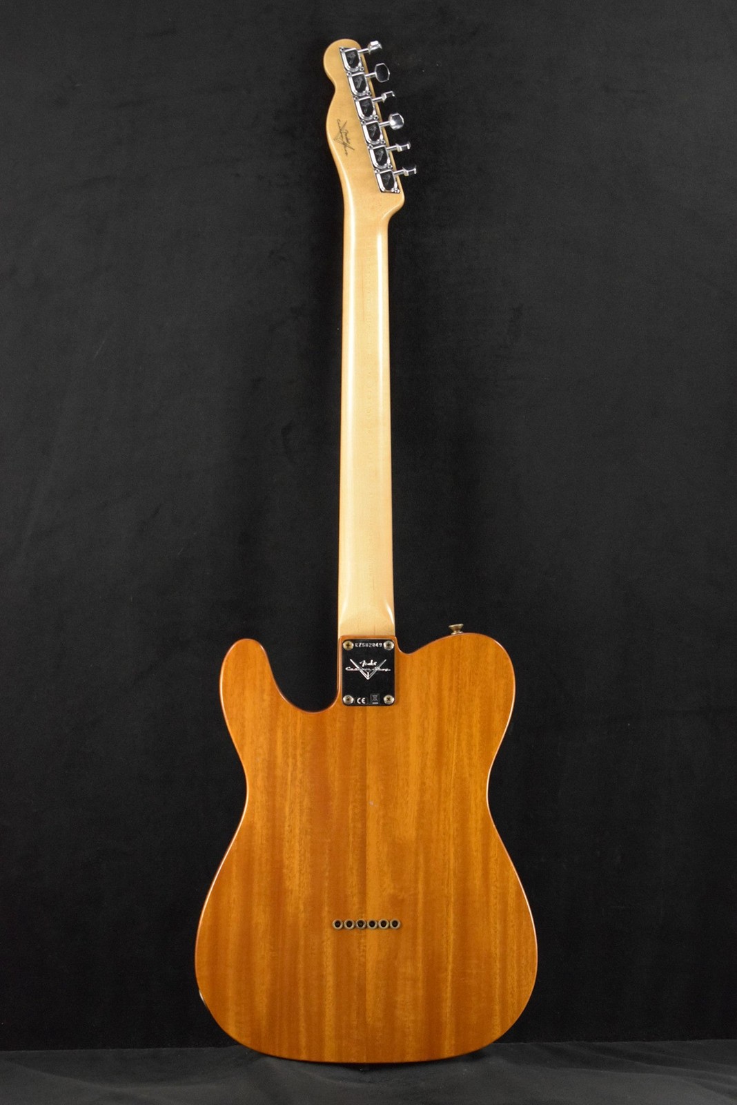 Fender Custom Shop ’68 Tele Thinline Journeyman Relic – Aged Natural Mahogany