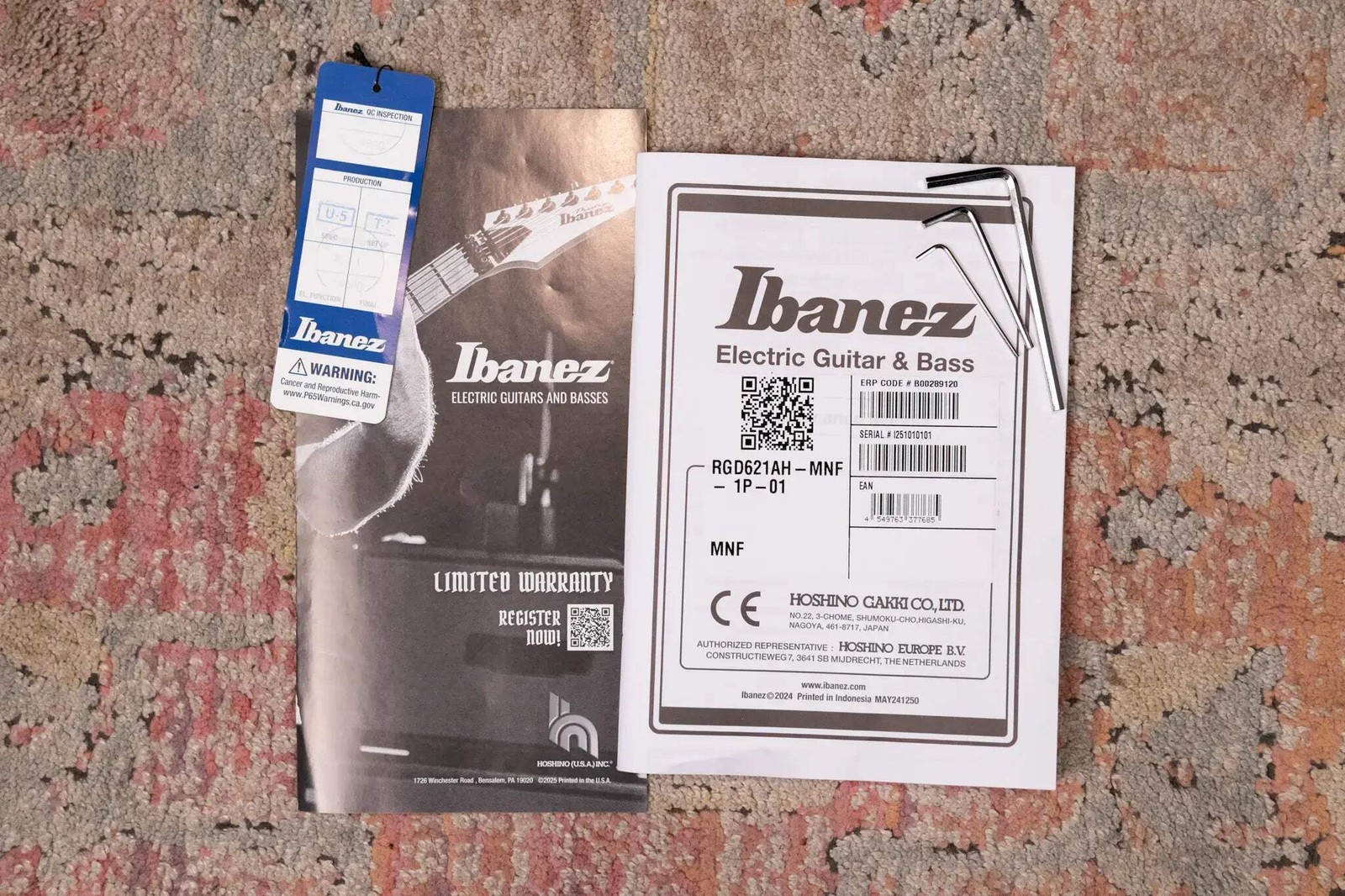 Ibanez RGD621AHMNF Standard Electric Guitar – Midnight Shade Fade
