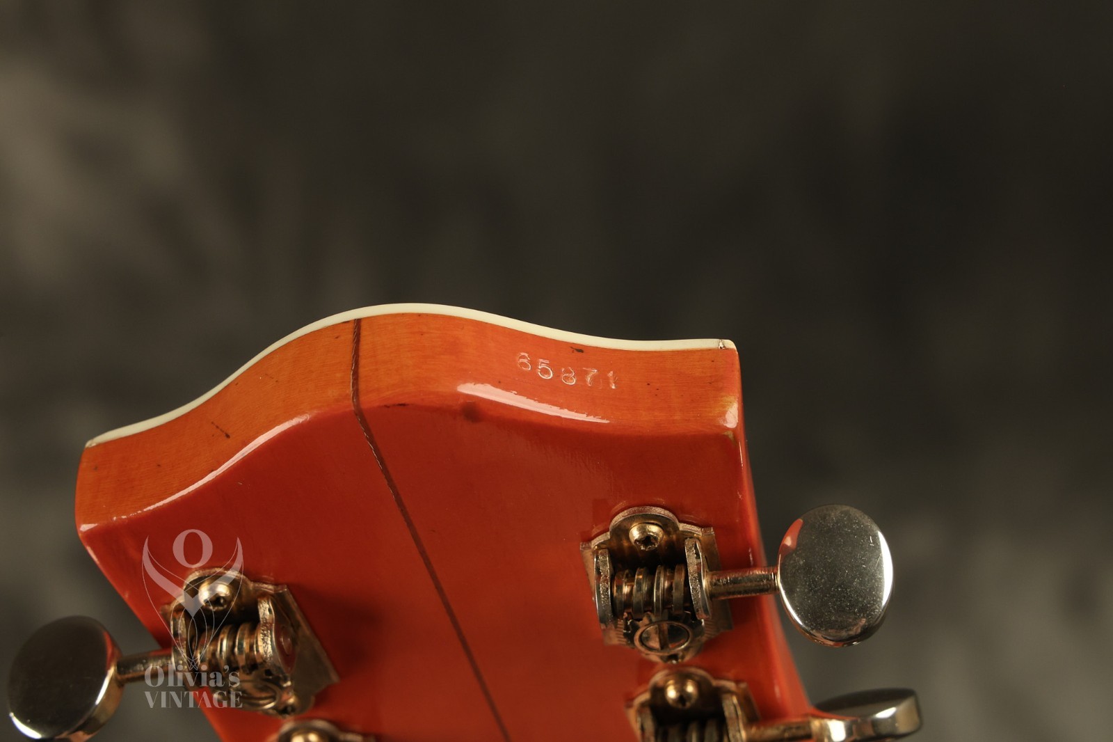 1964 Gretsch Chet Atkins 6120 Nashville Western Orange with HANG TAG