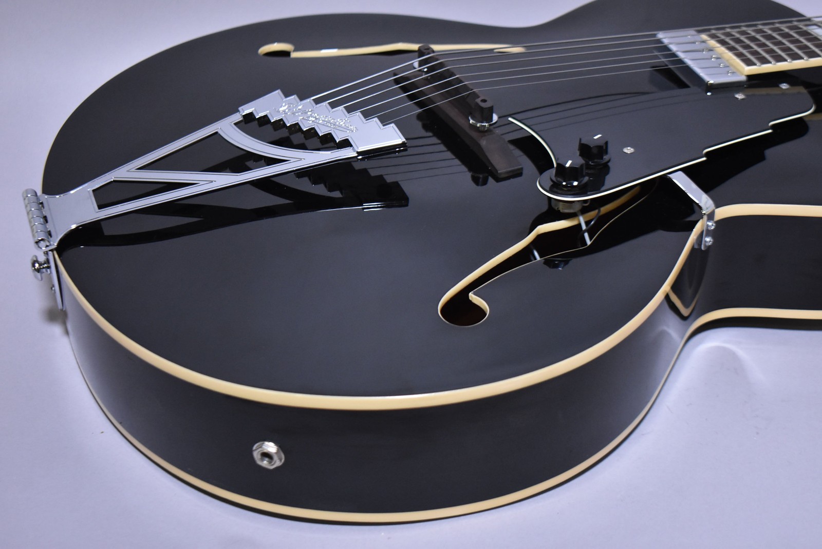 D’Angelico Premier EXL-1 Hollowbody Archtop Electric Guitar Black Finish
