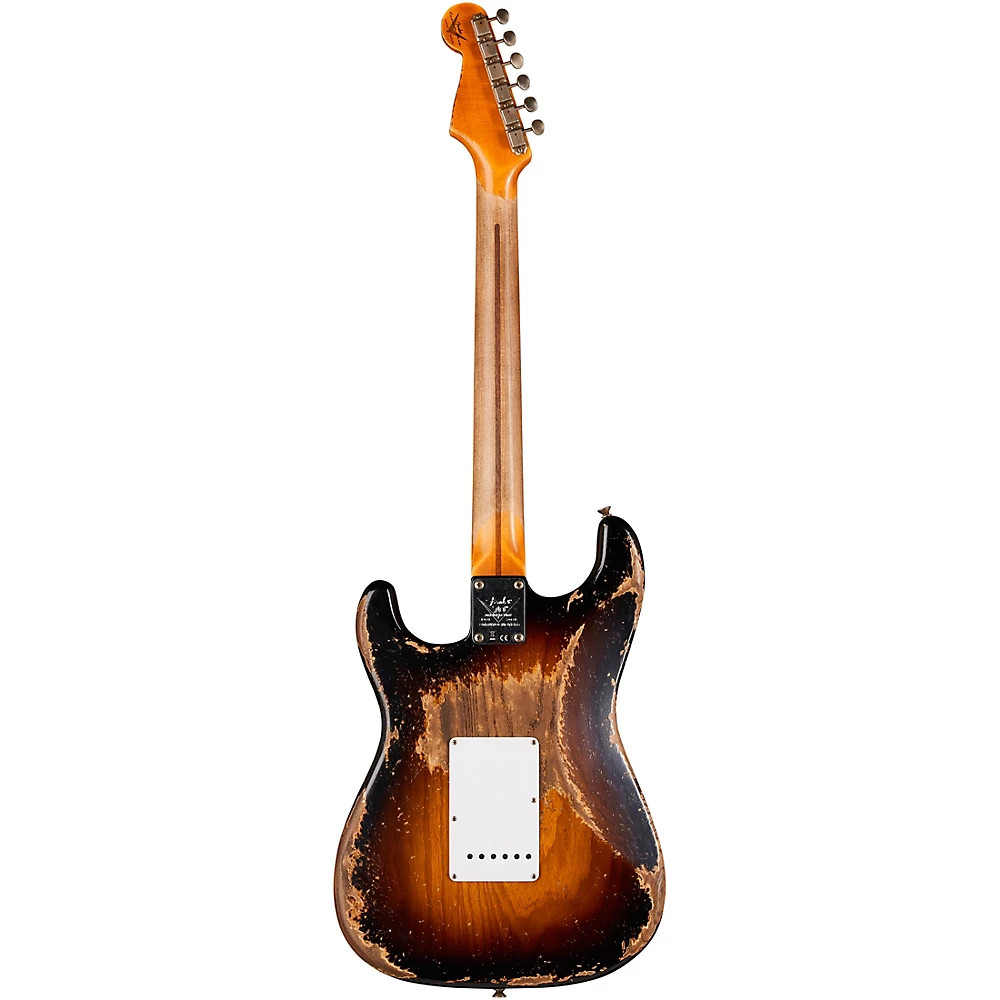 Fender CS 70th Anniversary 1954 Stratocaster Super Heavy Relic LE Guitar Sunbrst