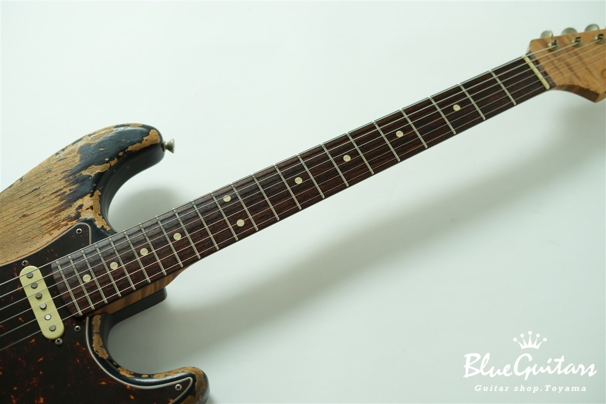 Xotic Xsc-2 – 2 Tone Burst Super Heavy Aged / Alder Roasted Flame Maple Safe del