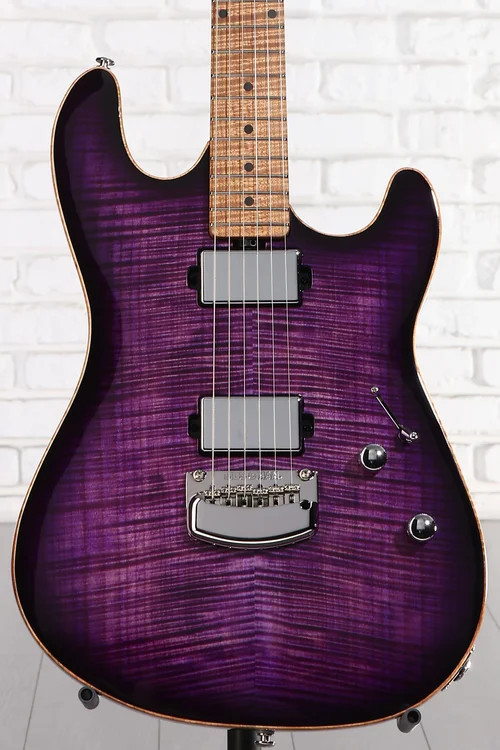 Ernie Ball Music Man Sabre HT Electric Guitar – Grape Slushie