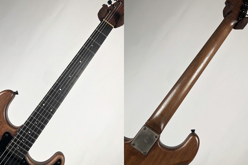 Moon ST-189 NATURAL Oil FINISH Electric Guitar Used Product Shipping From Japan