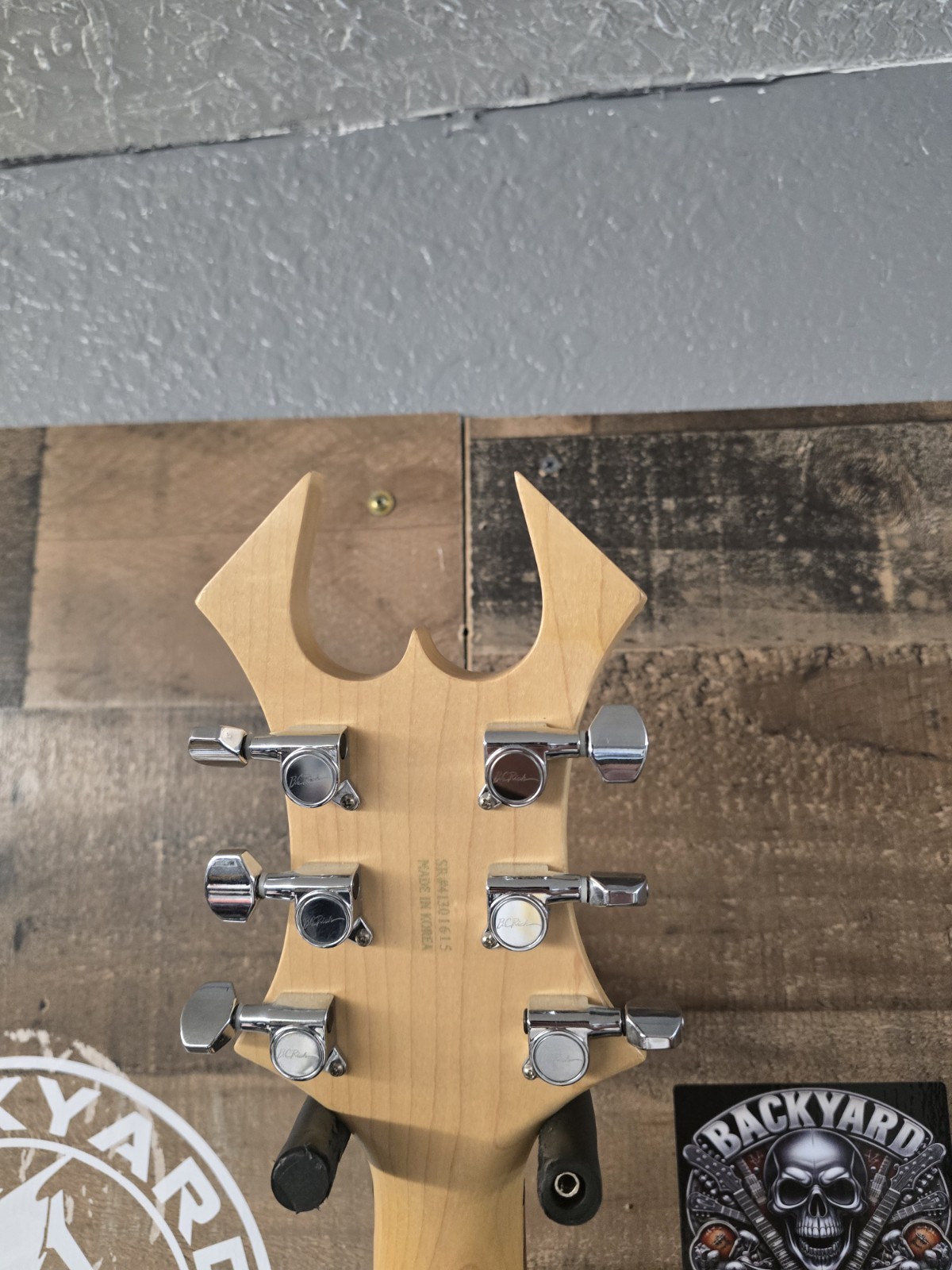 BC Rich Warlock Clear Acrylic #1