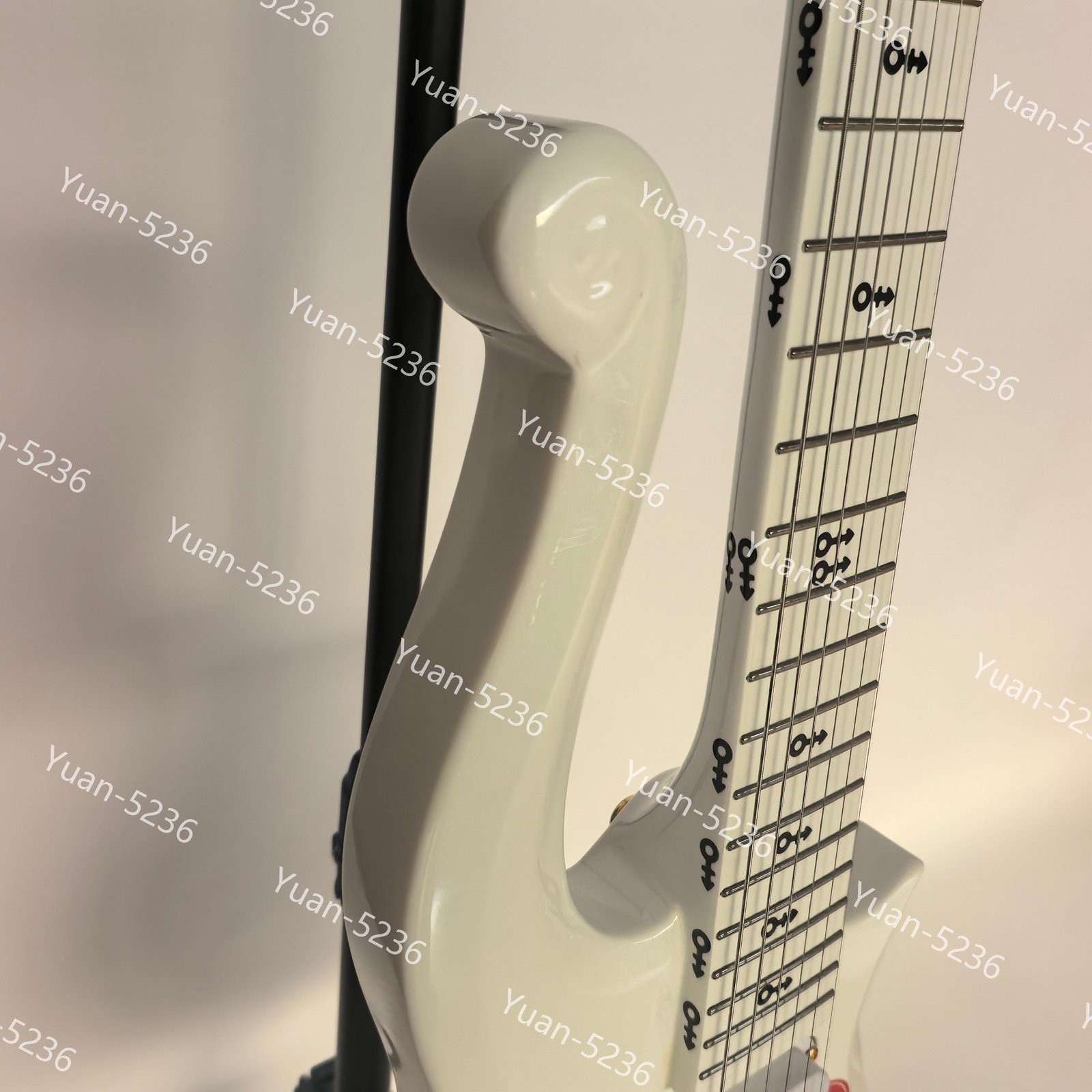 Prince Cloud Bright White Electric Guitar SH Pickups GoldHardware Factory Outlet