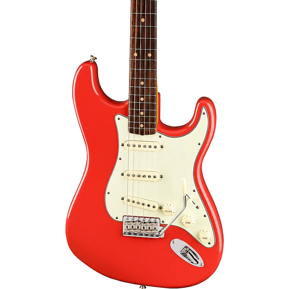 Fender American Vintage II 1961 Stratocaster Guitar Fiesta Red 197881475116 RF