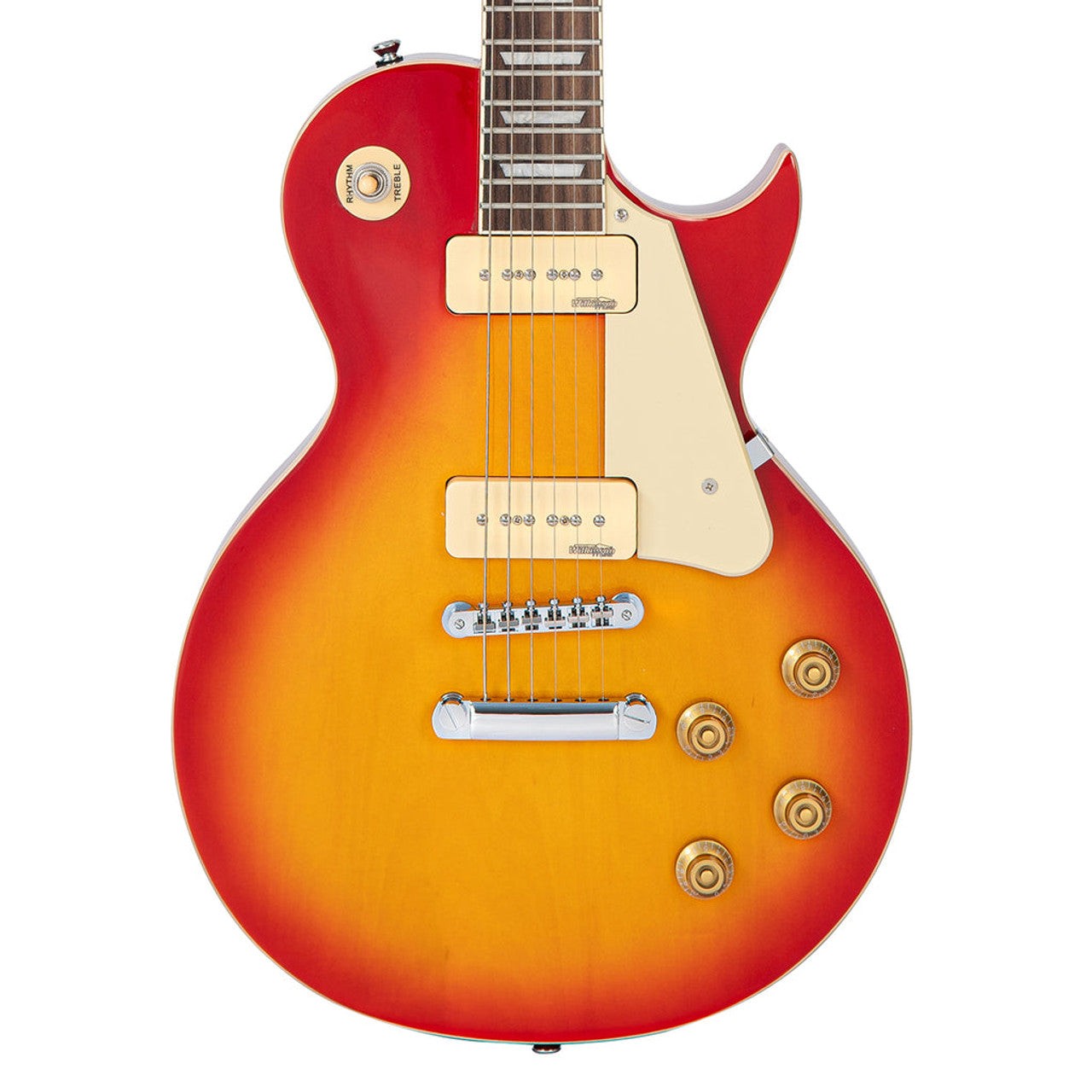 Vintage V100 ReIssued Electric Guitar Cherry Sunburst V100PCS