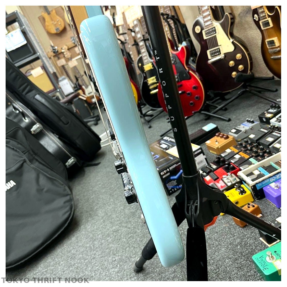 [Excellent] Fender Made in Japan Traditional 60s Mustang Electric Guitar Blue