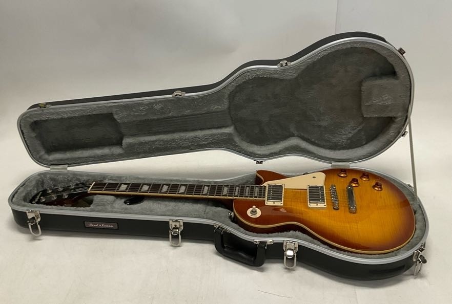 Epiphone Les Paul Standard Pro Electric Guitar Honey Burst Road Runner Case