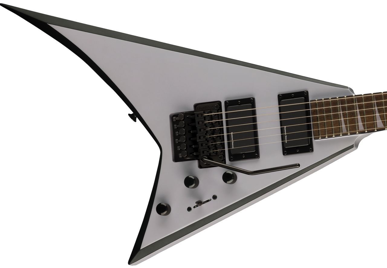 PRE-ORDER! Jackson X Series Rhoads RRX24 electric guitar Battle Ship Grey w/ Bla