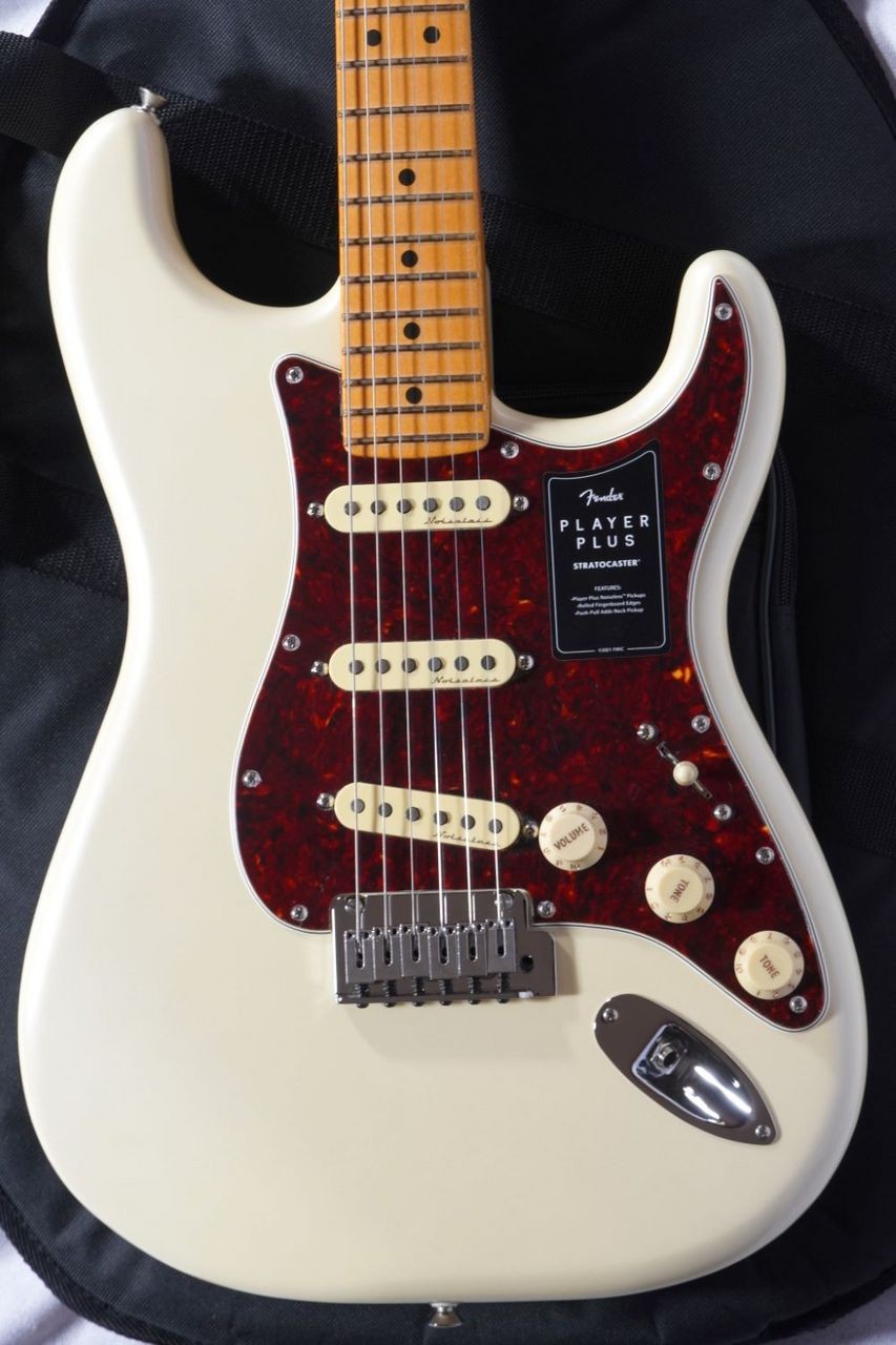 Fender Player Plus Stratocaster /OLYMPIC Pearl 3.64KG Used Electric Guitar