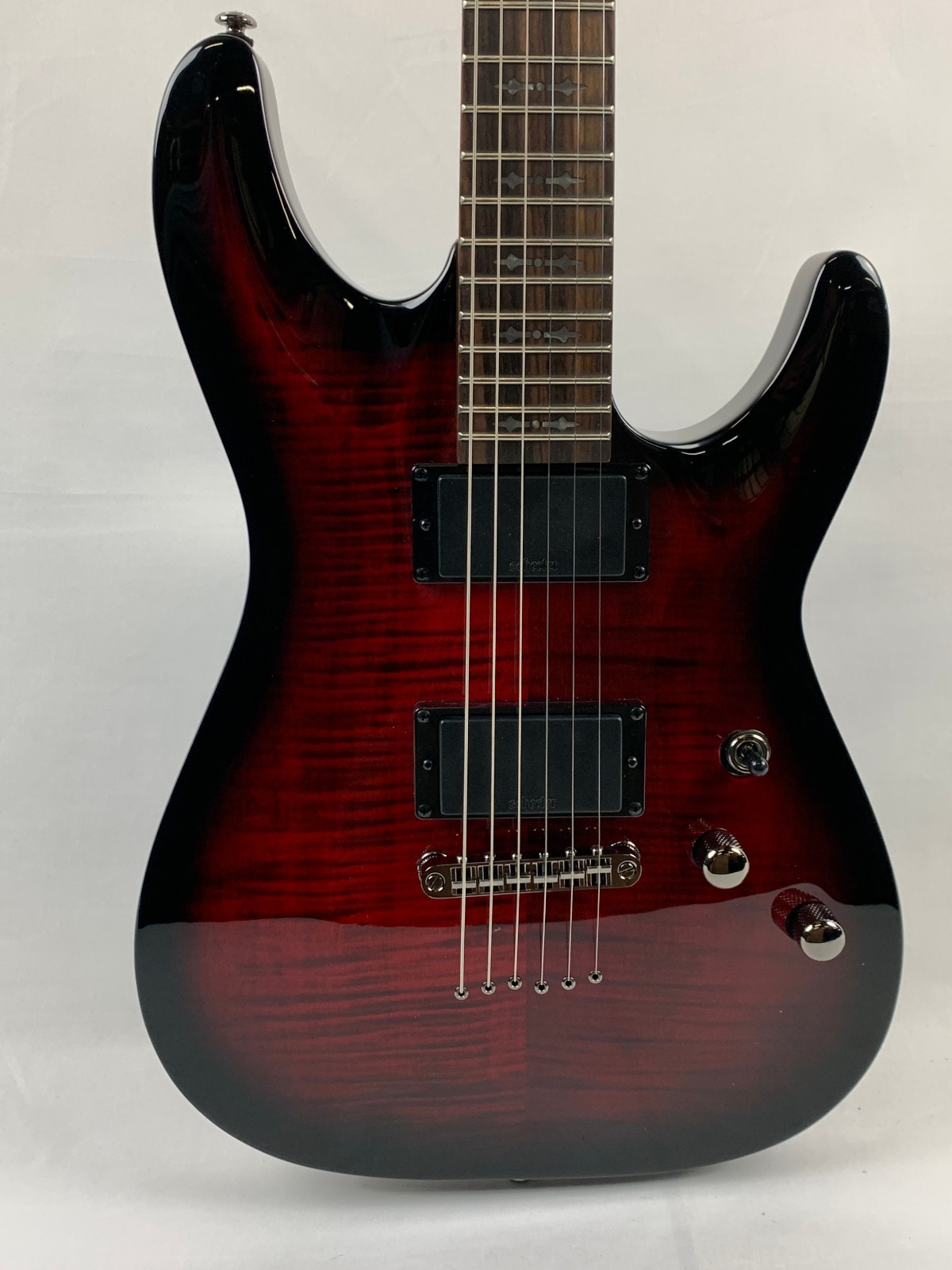Schecter Demon-6 Crimson Red Burst CRB Electric Guitar B-Stock Demon6 Demon