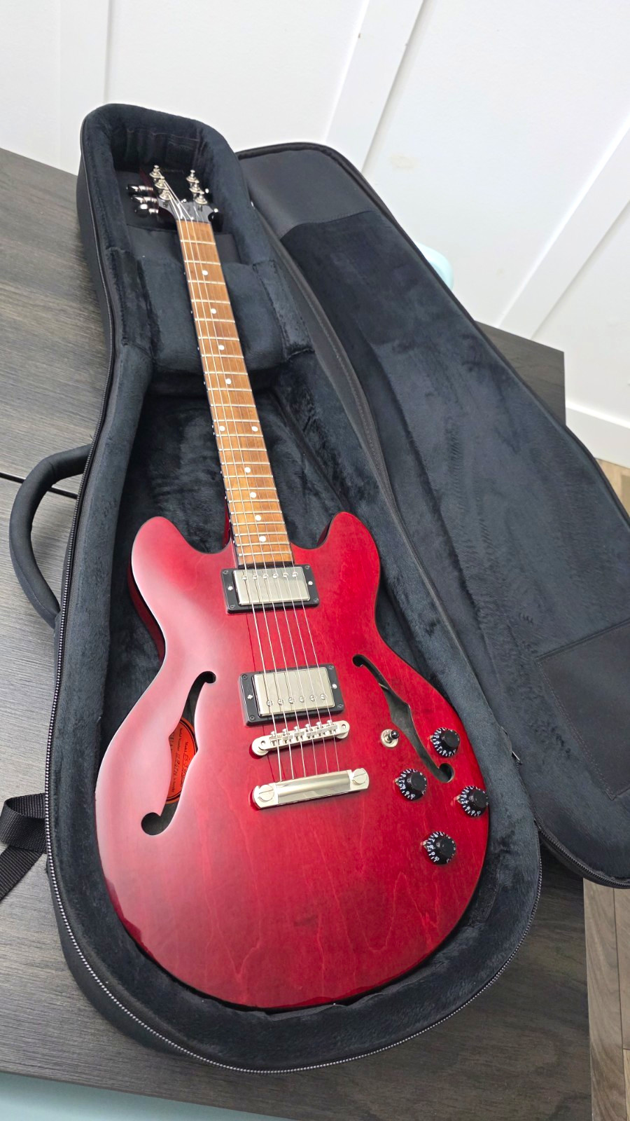 Gibson ES-339 Studio 2016 Red Semi-Hollow RH 6-String Electric Gig Bag