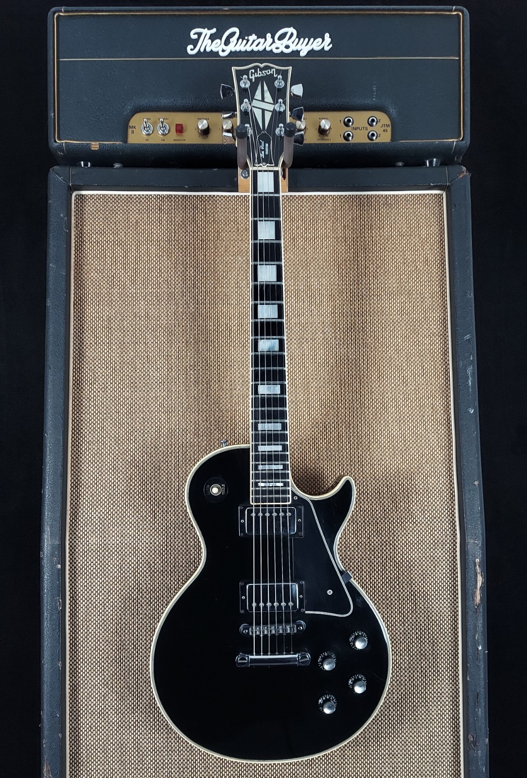 Gibson Les Paul Custom 1976 100% Original Factory Chrome Hardware (283)