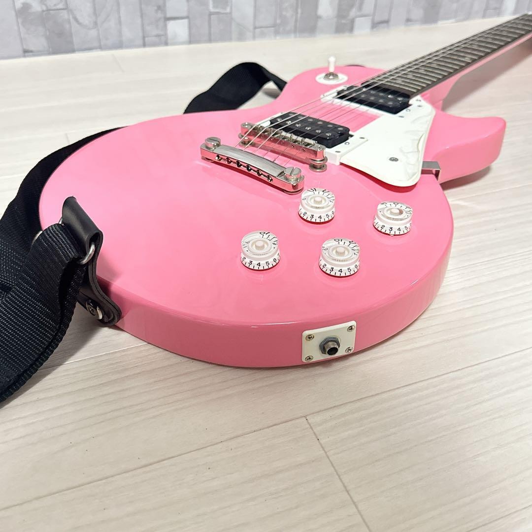Rare Color Epiphone Les Paul 100 Pink Safe delivery from Japan