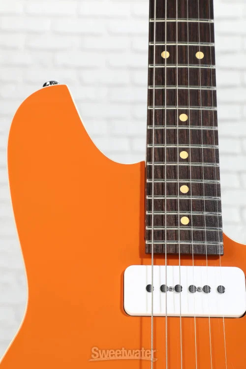 Reverend Kingbolt H90 Electric Guitar – Baked Orange with Rosewood Fingerboard