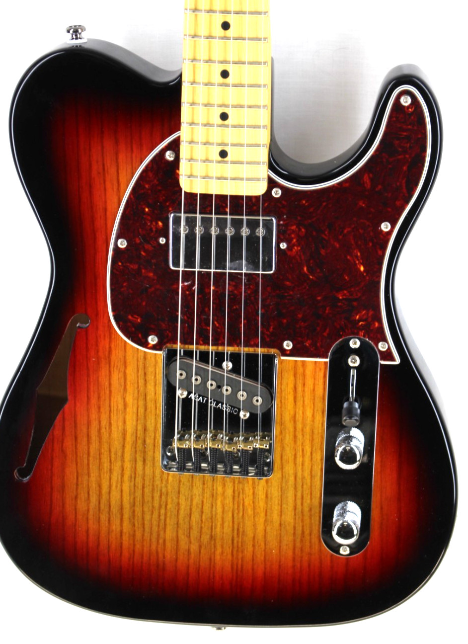 G&L Tribute ASAT Classic Bluesboy Semi-Hollow Electric Guitar – 3 TSB #M1377