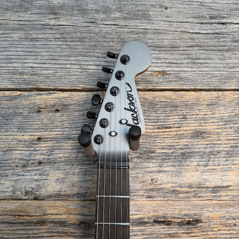 Jackson Custom Shop SS HSS HT Electric Guitar – Satin Pewter