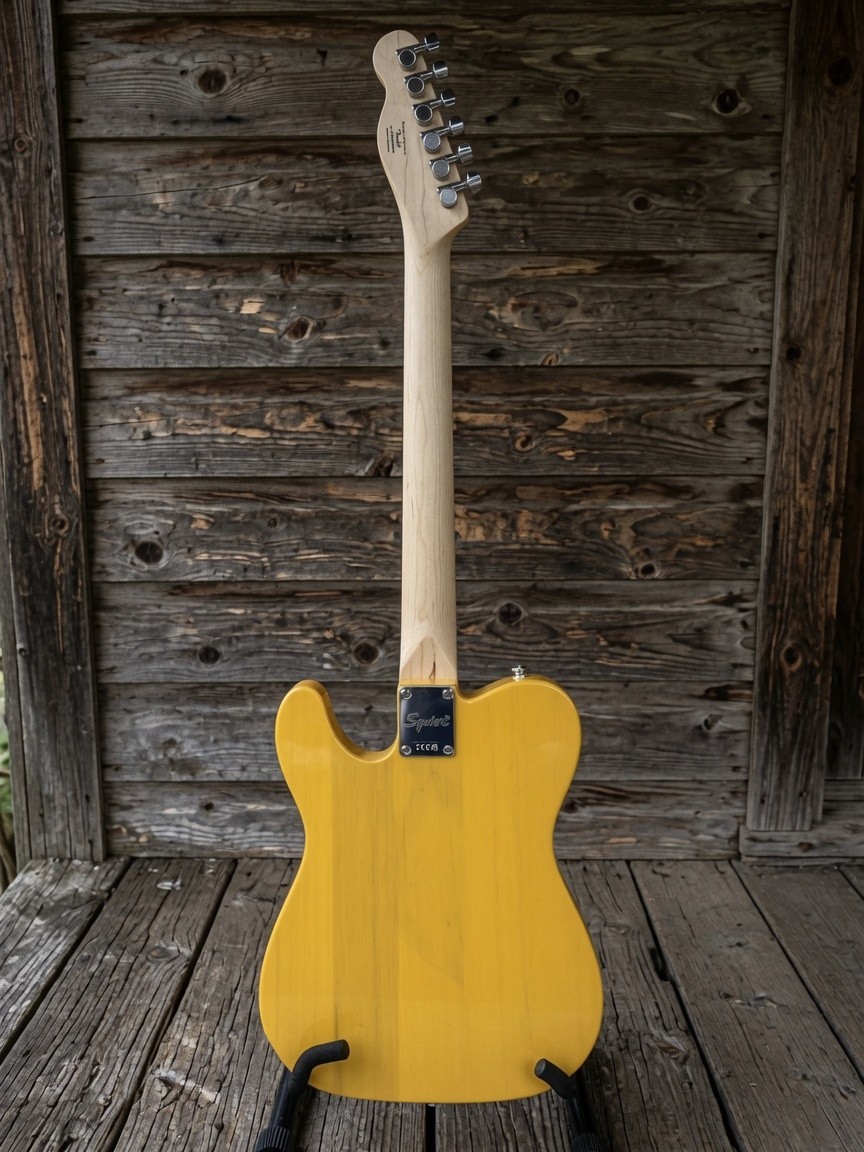 CRACKS!! Fender Squier Sonic TELE BODY UltraViolet Purple Electric Guitar