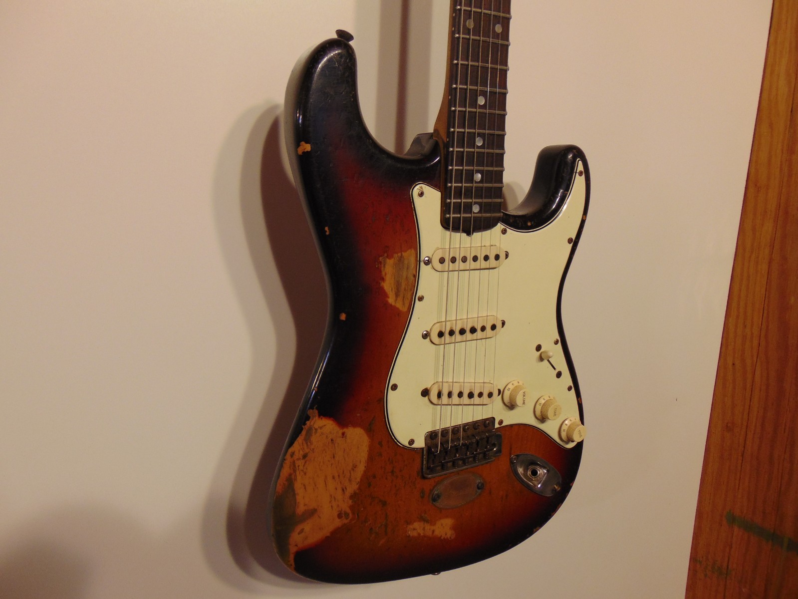 1960 Fender Stratocaster, super mojo, not fully original but fairly priced