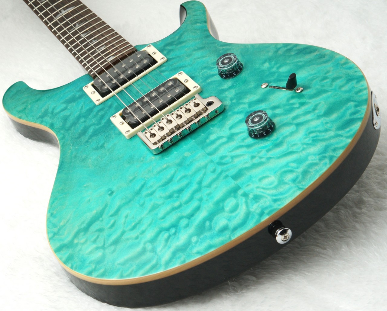 Paul Reed Smith PRS SE Custom 24 Quilt ~Sapphire~ #CTIH021198 3.60kg 2025 Model