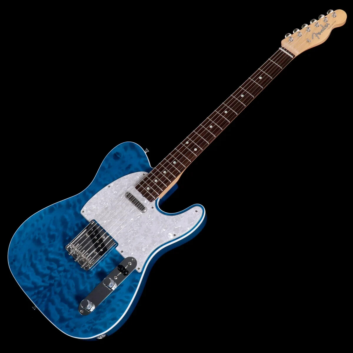 Fender /FSR Made In Japan Traditional 60s Custom Telecaster QMT Translucent Blue