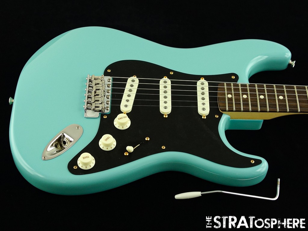 *CUSTOM BUILD* FENDER STRAT (ERIC JOHNSON BODY & DELONGE NECK) COMPLETE GUITAR