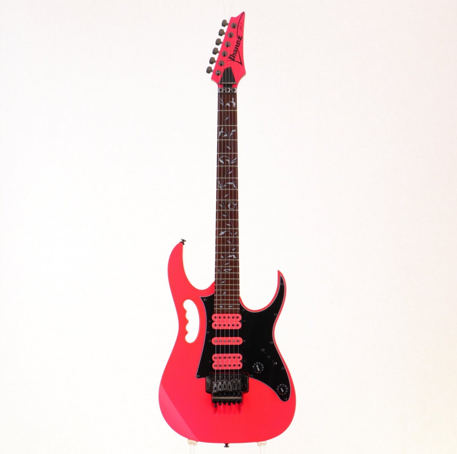 Ibanez Steve Vai Signature Model JEMJRSP Pink Used Meranti Body w/Soft Case