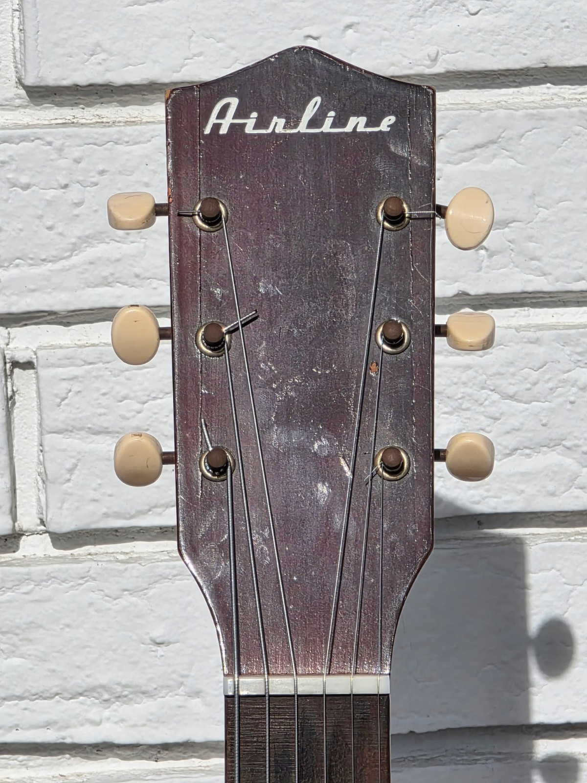 1964 Airline H54 Hollow-Body Electric Guitar w/Bag! -LL