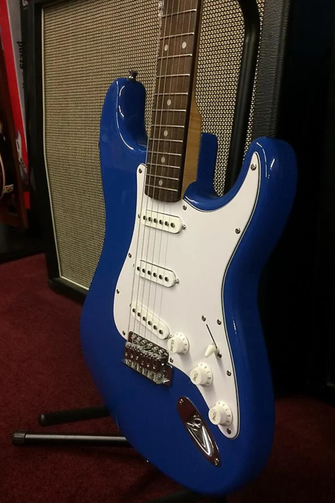 Cruzer by Crafter ST-200 Electric Guitar – Royal Blue