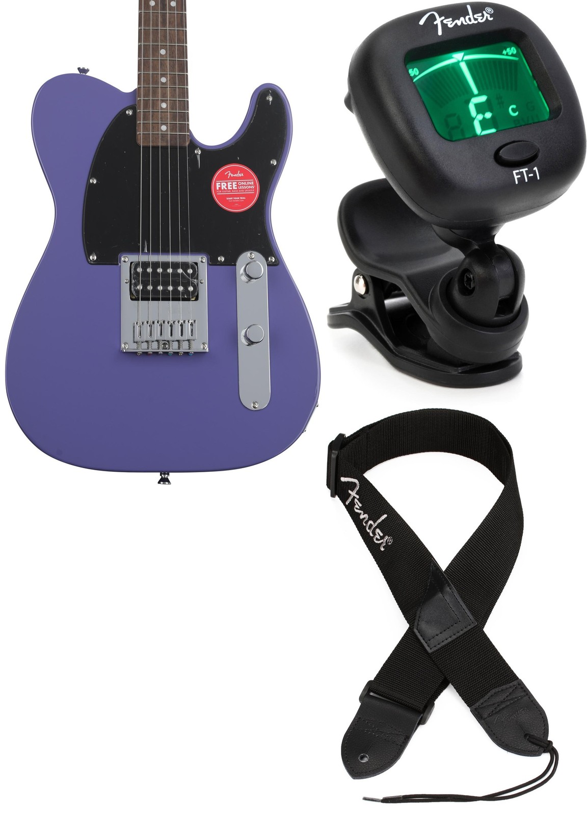 Squier 0373551517 + Fender 0239978005 + Fender 0990662043 Value Bundle