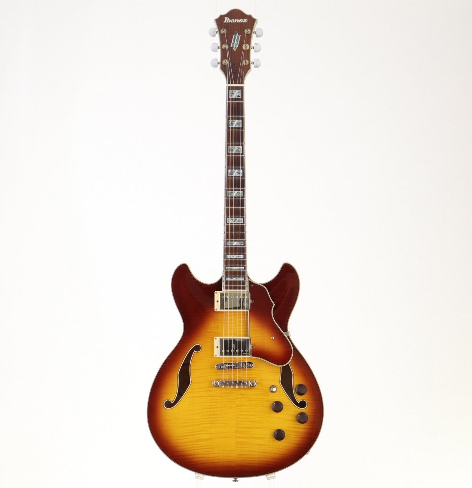 Ibanez Artcore Custom AS103-VB Vintage Burst Used 2011 Maple Body w/Hard Case