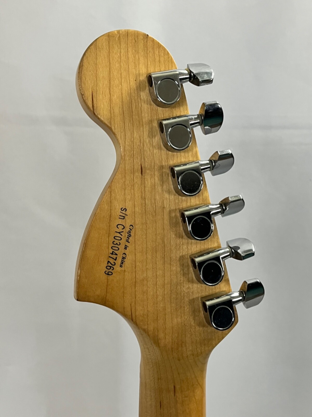 Gold Blink182 Inspired Tom Delonge Replica Strat Setup w/ Invader-style pickup