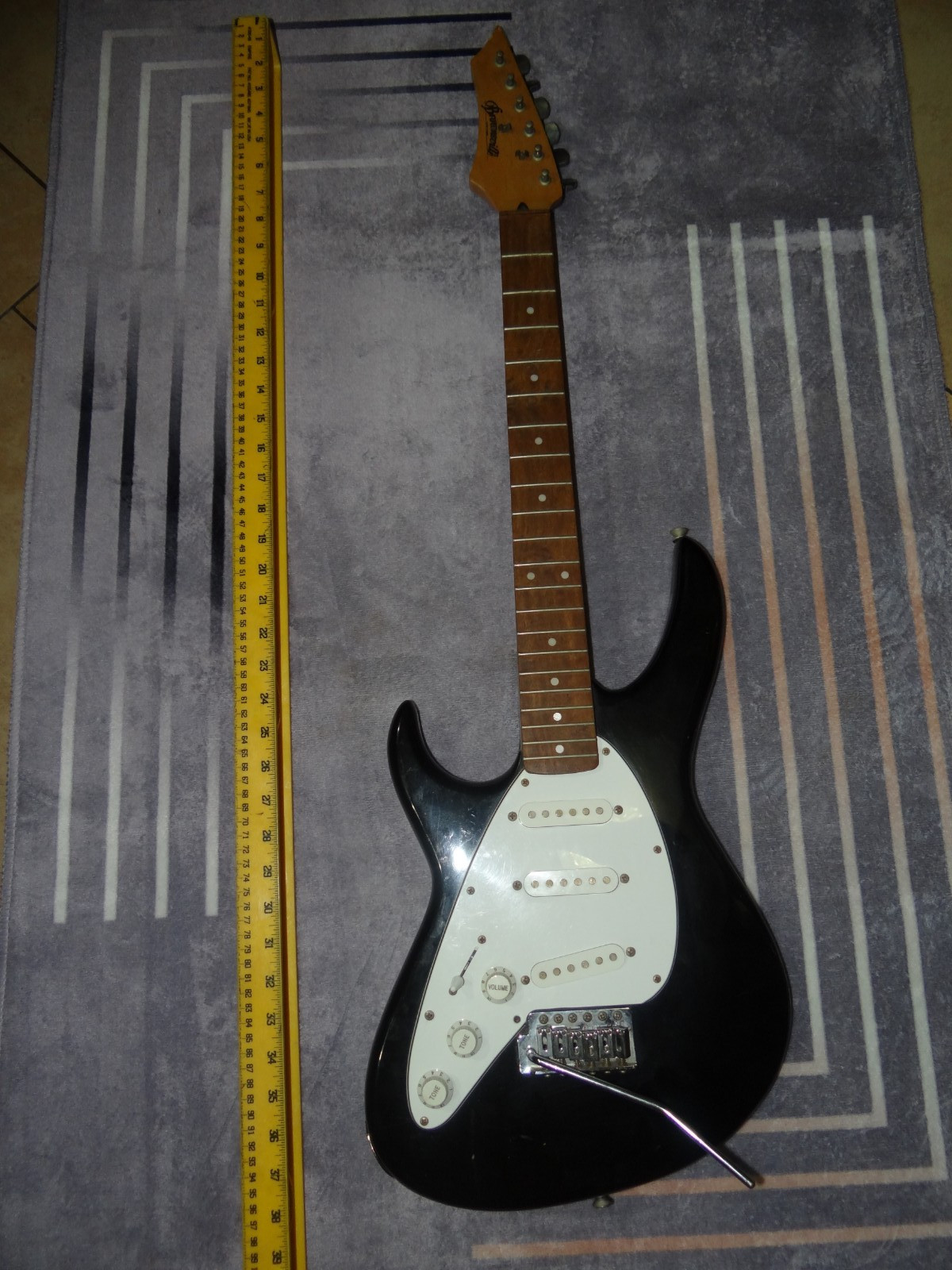 Left-Handed Brownsville New York S-style Electric Guitar – No String