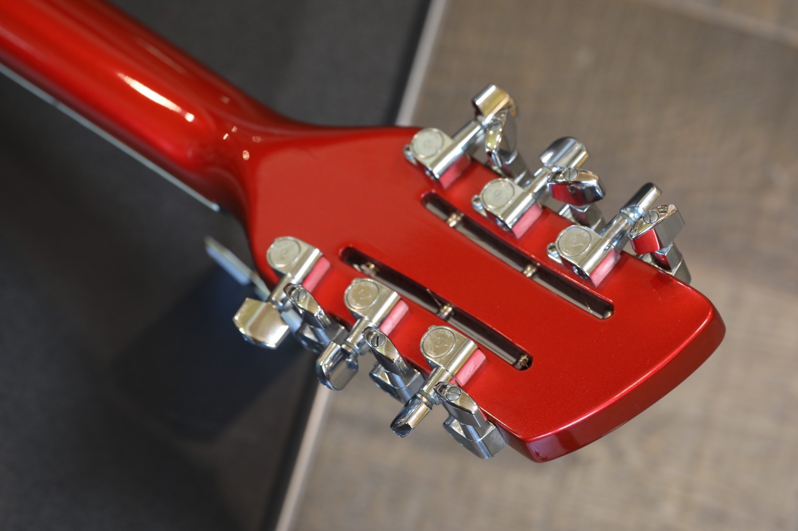 Minty & Rare 2013 Rickenbacker 370/12 SemiHollow Electric Guitar Ruby Red + OHSC