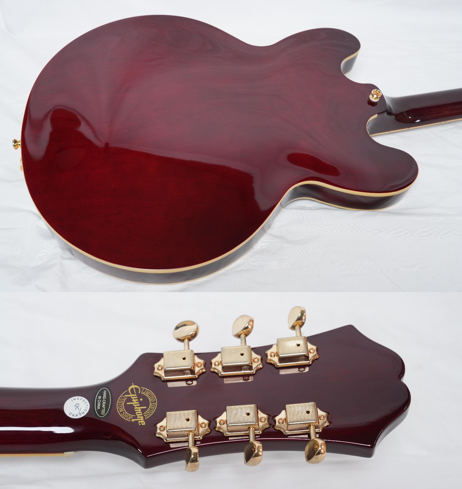 Epiphone Riviera P93 WR Semi-Acoustic Guitar wP-90,Bigsby Excellent Condition