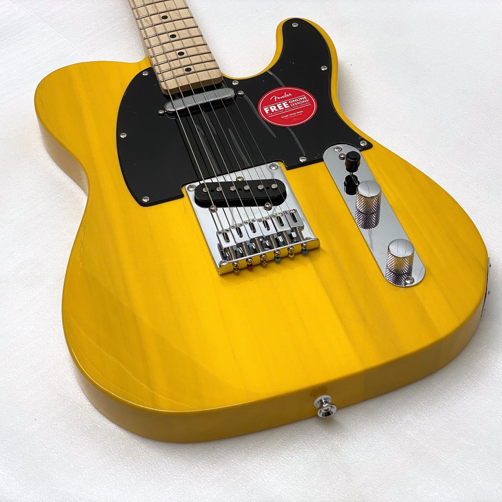 CRACKS!! Fender Squier Sonic TELE BODY UltraViolet Purple Electric Guitar