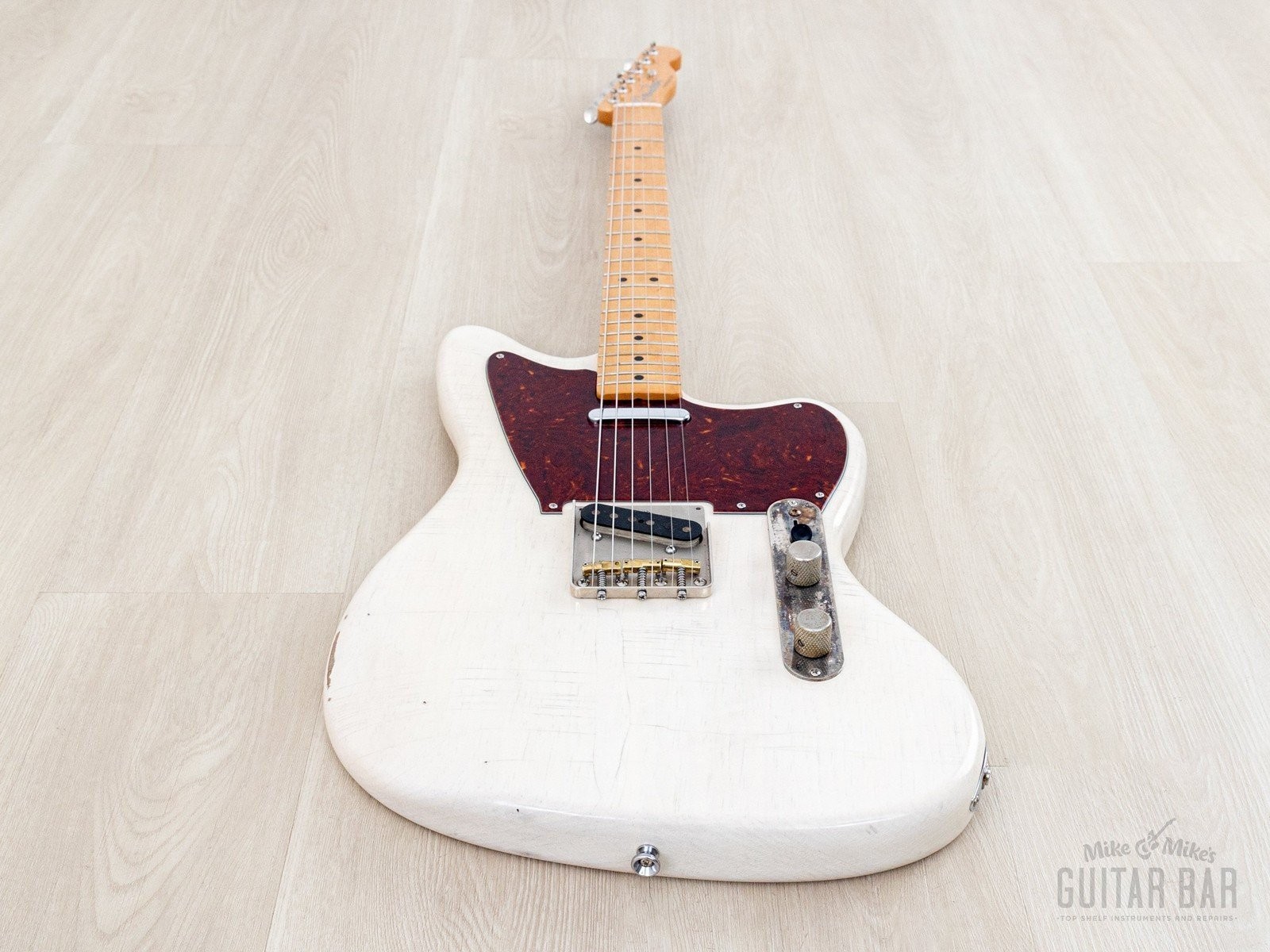 2018 Fender + MJT Telemaster Partscaster Lacquer Relic w/ Baja 50s Neck, Case