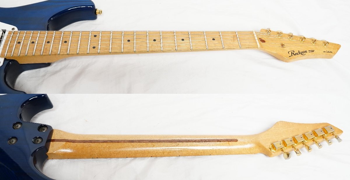 Rockoon by KAWAI RA-65 See-Through Blue Medium Scale Made in Japan