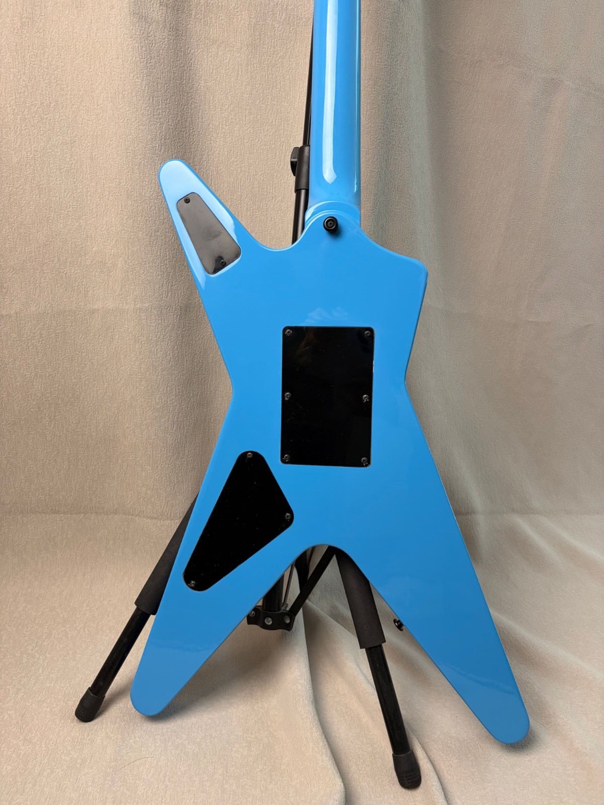 Dimebag Darrel ML Electric Guitar Floydrose vibrato Blue Lightning Veneer