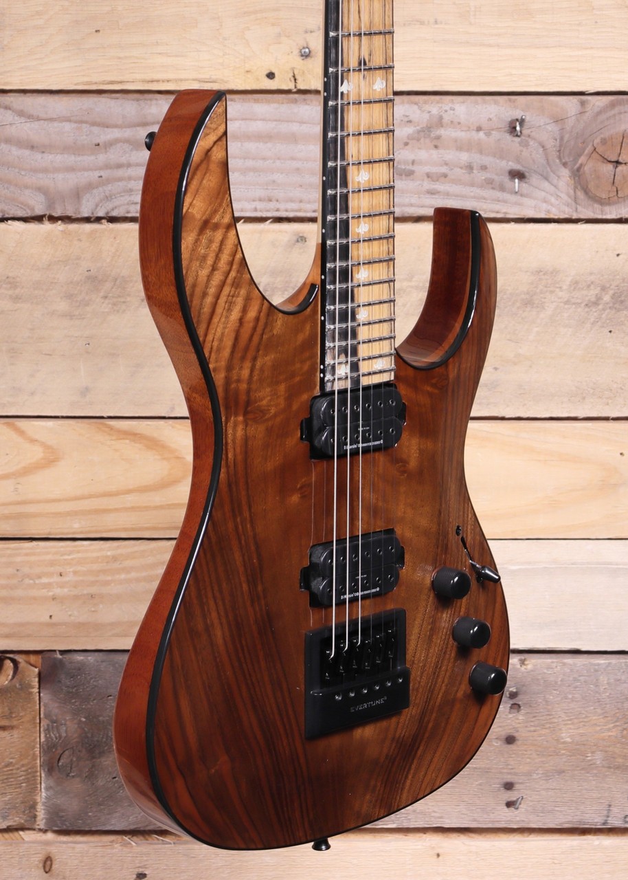 BC Rich Shredzilla Prophecy Archtop Electric Guitar Walnut w/ EverTune